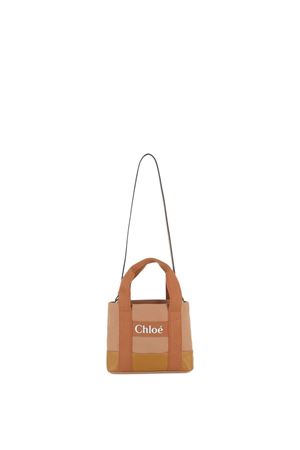 brown cotton bag CHLOÉ KIDS | C20684239